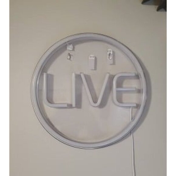 New LIVE Neon Signs - LED Live On Air Neon Lights for Twitch, Tiktok - Picture 2 of 2